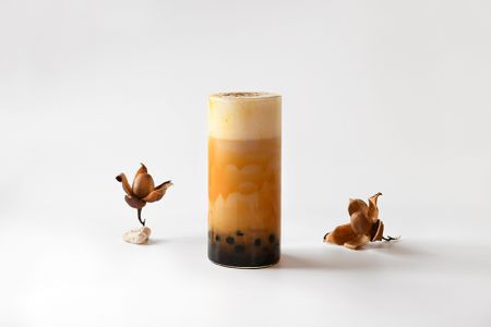 Brulee Monster Boba Latte - Brulee Monster Boba Latte